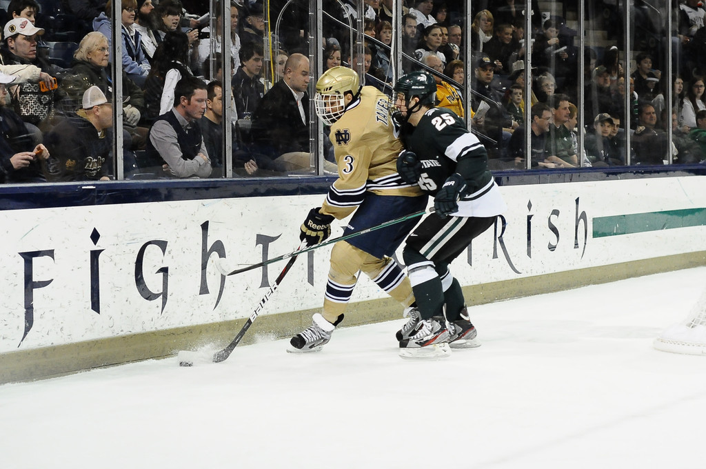 Notre Dame Hockey vs Michigan State on February 24th, 2012