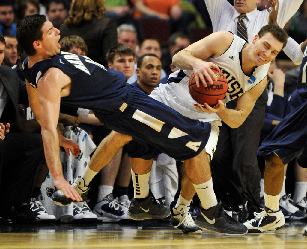 No. 2 Seed Irish Roll Past Akron, 69-56 (AP)