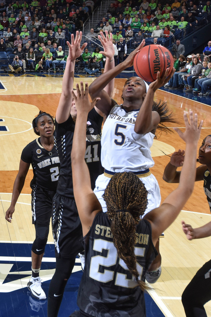 #7 Notre Dame vs. Wake Forest