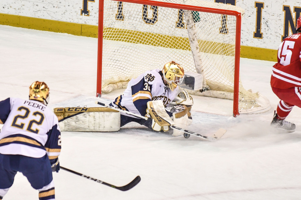 No. 1 Notre Dame Hockey vs. Wisconsin, Game 1