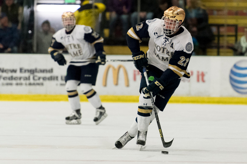 Notre Dame Hockey at Vermont -- Feb. 6