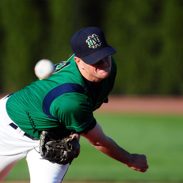 Irish Baseball Splits Doubleheader Against Michigan