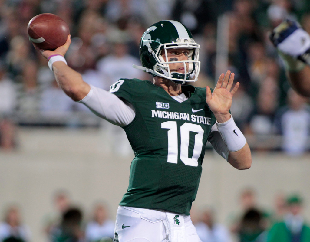 Irish Upset #10 Michigan State On The Road, 20-3 (AP)