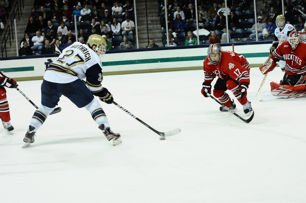 Notre Dame Hockey vs Ohio State on March 3, 2012