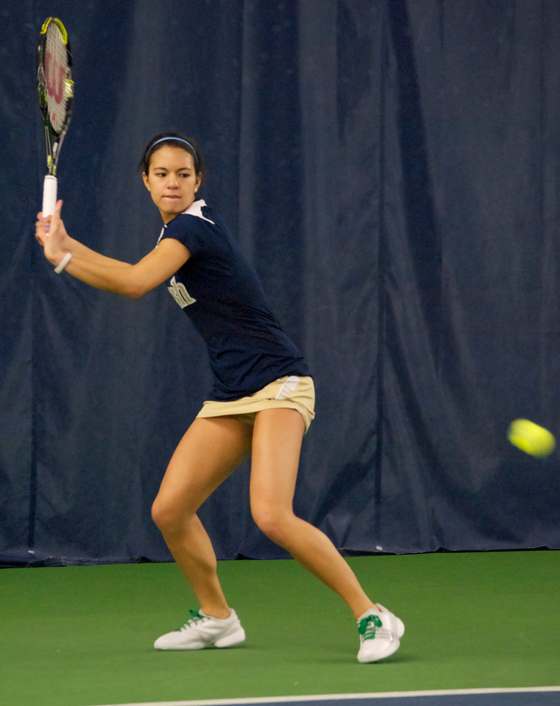 3/2/11 Women's Tennis vs. Iowa