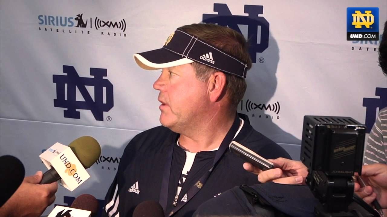 Brian Kelly - Post Practice Media Session - Aug. 13, 2011