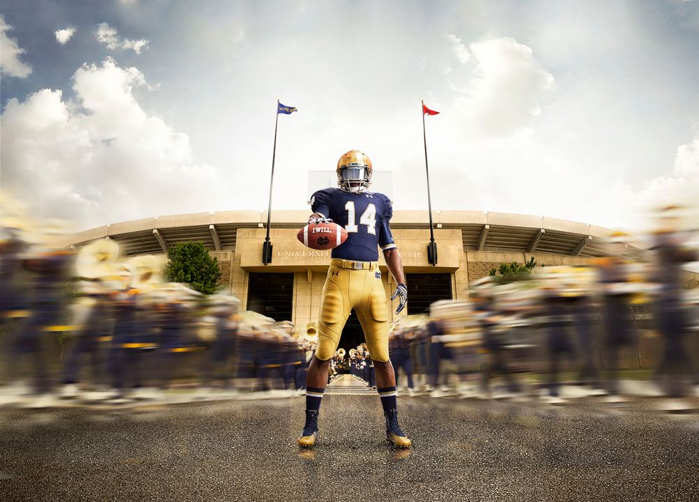 2014 Notre Dame Football Uniforms by Under Armour