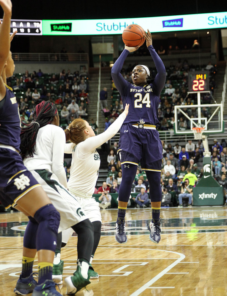 No. 2 Notre Dame 79, Michigan State 61 (USATSI)