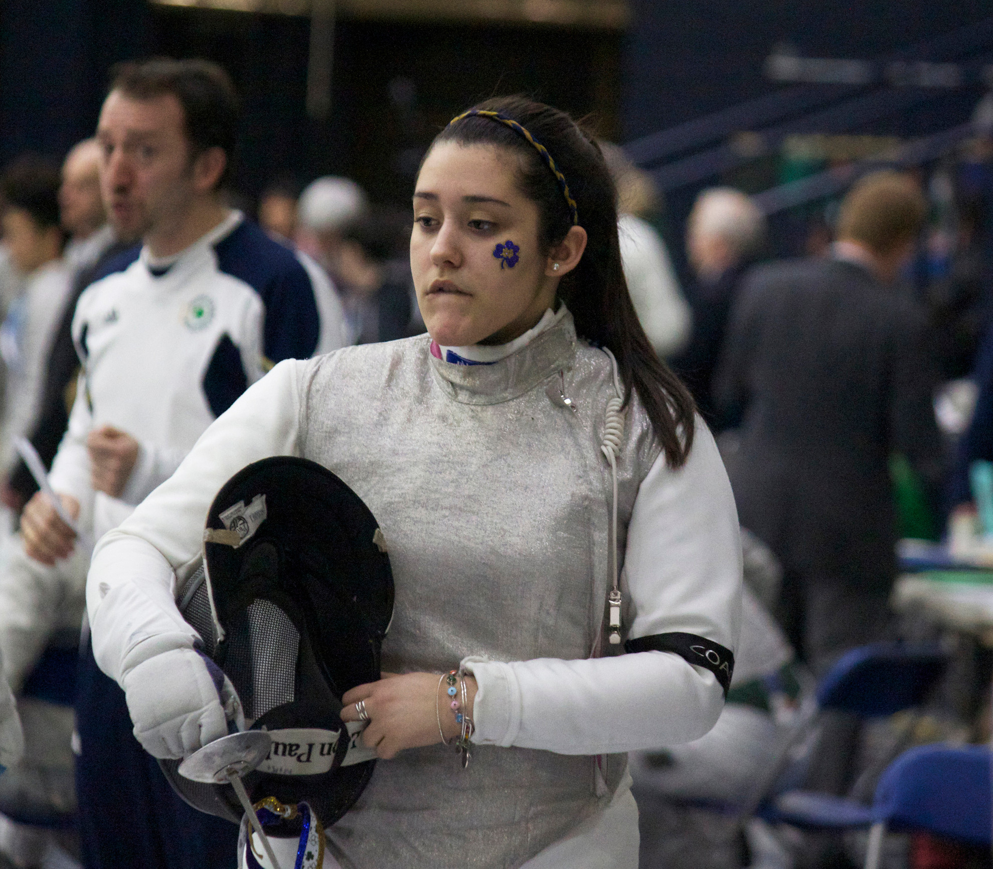 Notre Dame Finishes Day One of Penn State Open With Three Medalists Veteran foilist Nicole McKee earned one of two second-place finishes for the Irish Saturday.