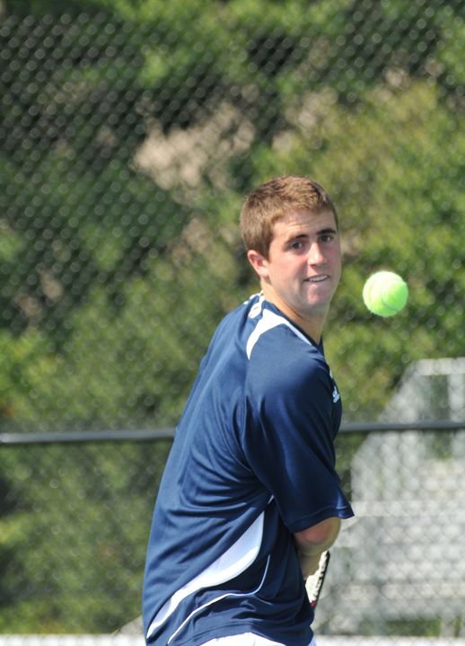 Matt Johnson won two doubles matches on the second day of the Tom Fallon Invitational.
