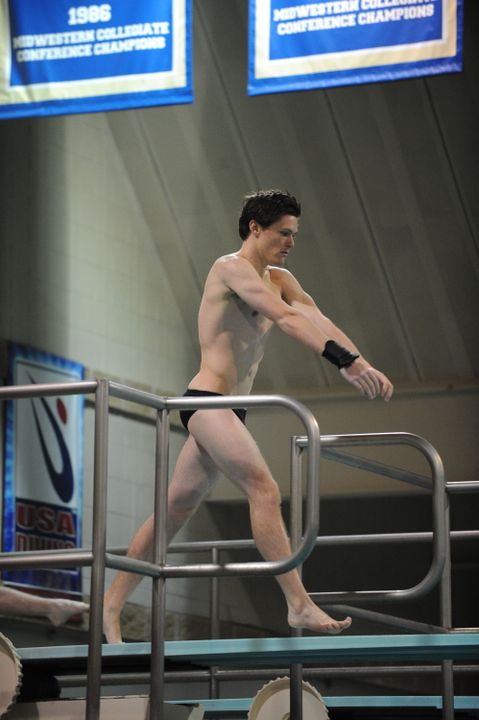 Junior Ted Wagner is one of five Notre Dame divers competing at the ACC Championships this weekend