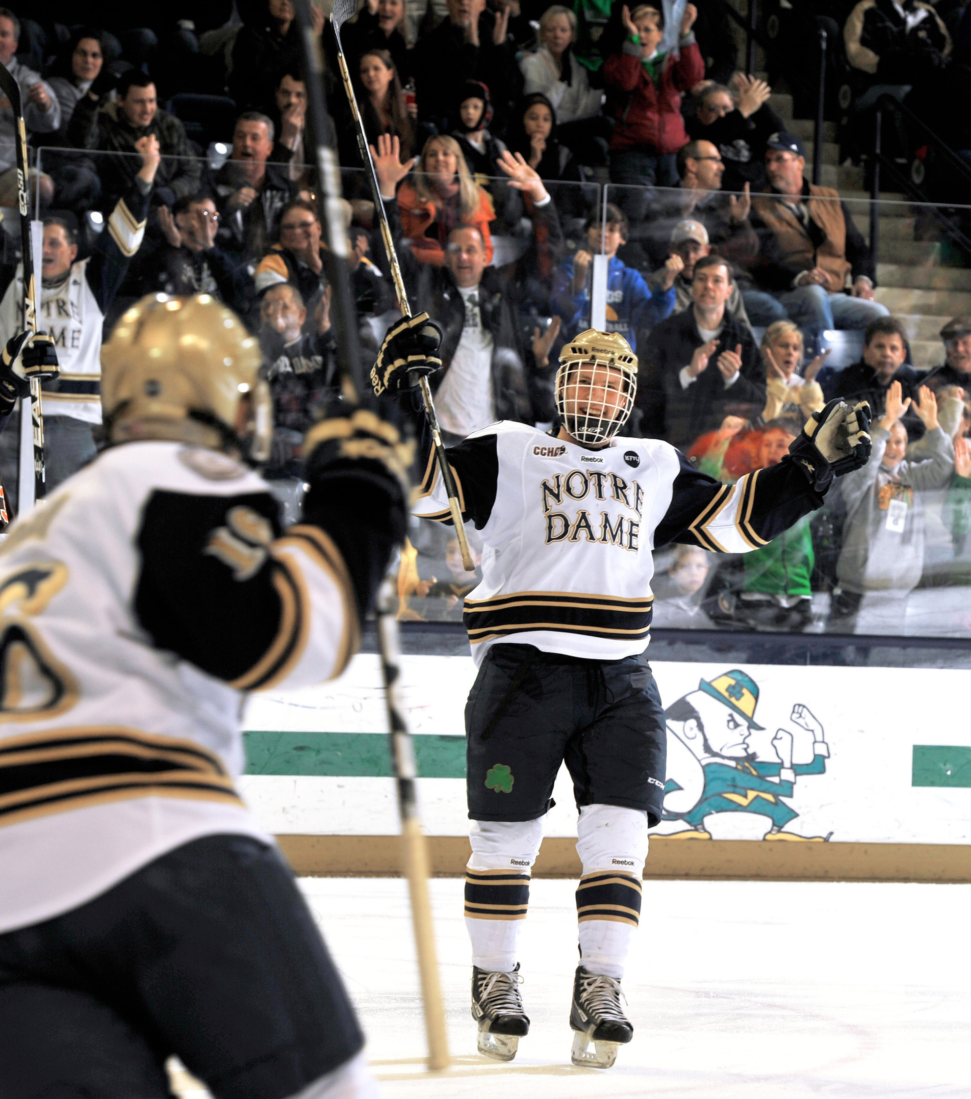 Doing The Little Things Well Senior center David Gerths has played in 133 games for Notre Dame in his career, scoring 17 goals with 10 assists for 27 points.