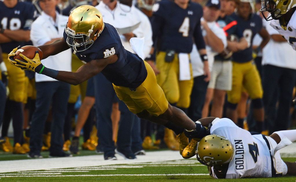 No. 14 Georgia Tech vs. No. 8 Notre Dame