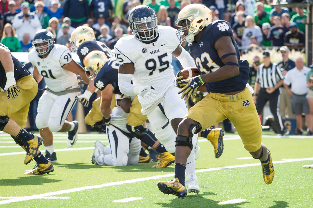 Notre Dame 39, Nevada 10