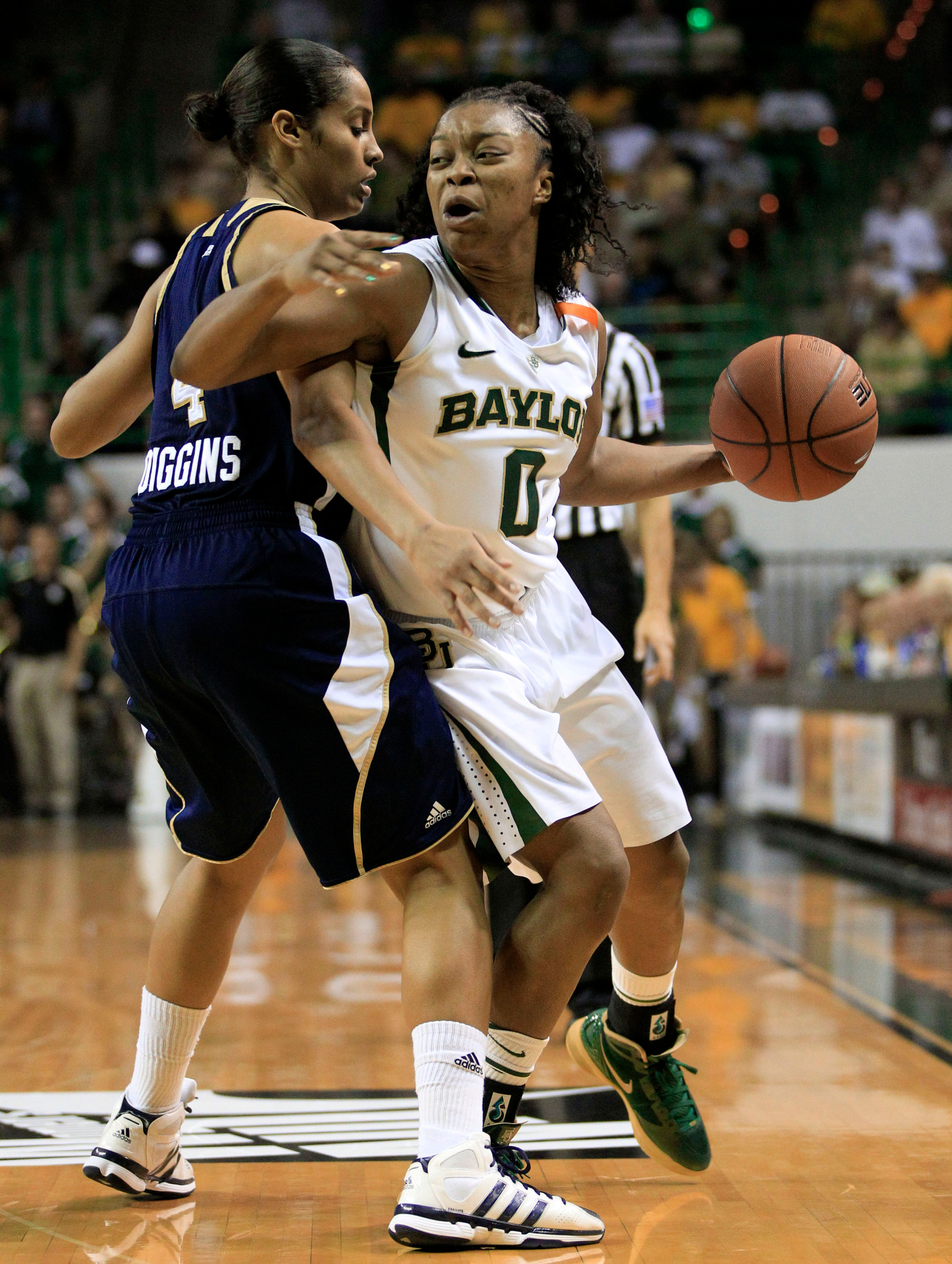 Diggins and Sims are Familiar Foes Notre Dame Baylor Basketball