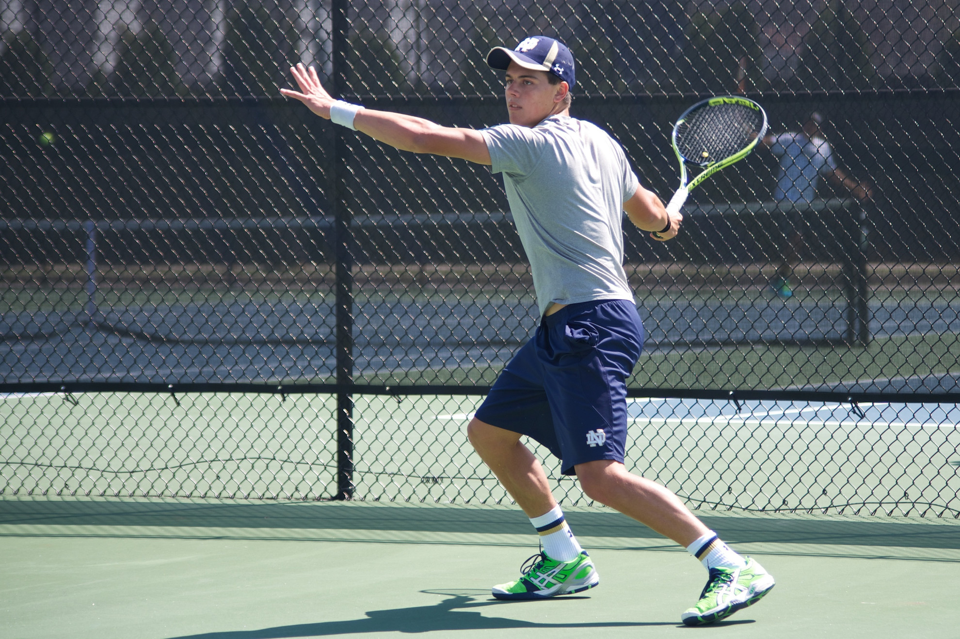 Irish Advance In Qualifying Play At ITA Midwest Regionals Sophomore Brendon Kempin