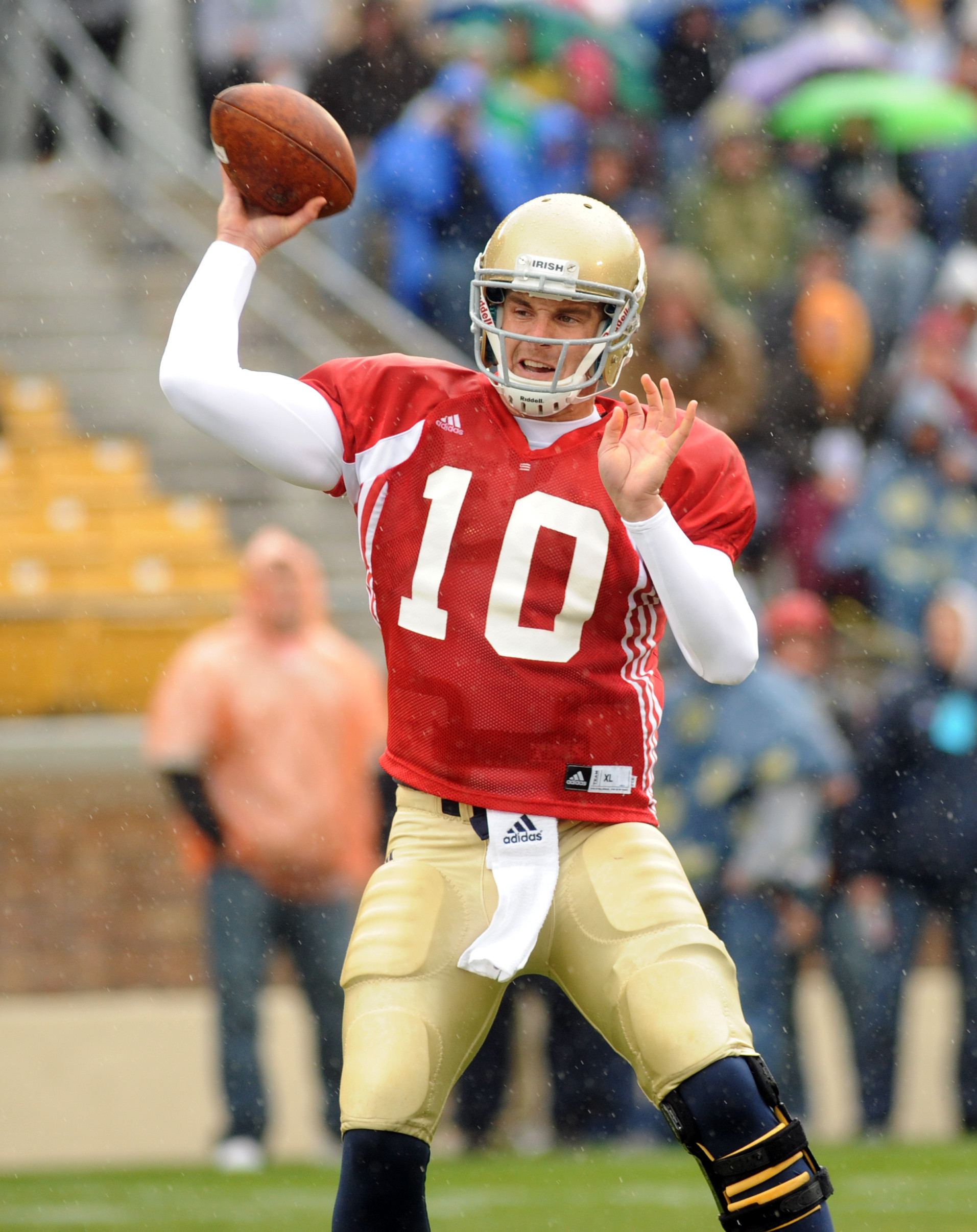 Dayne Crist Wednesday Transcript Notre Dame Spring Football