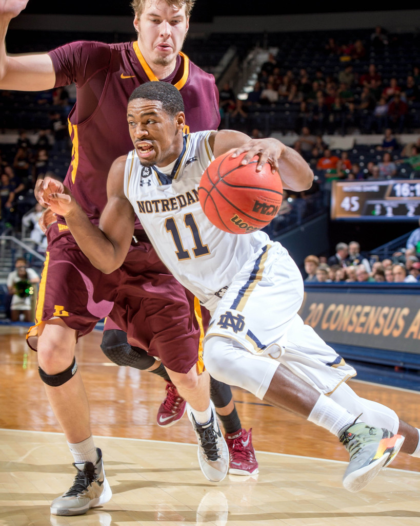 Notre Dame, 81 vs. Loyola Chicago, 61