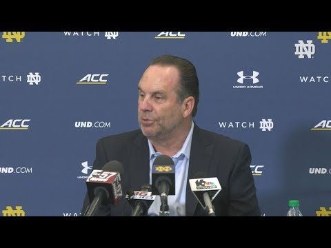Mike Brey Press Conference October 19, 2017