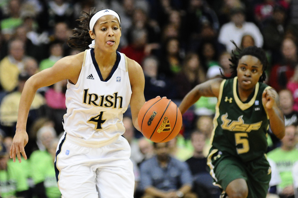 ND Women's Basketball vs USF - 2/25/12