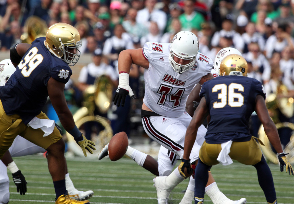 Notre Dame 62, UMass 27