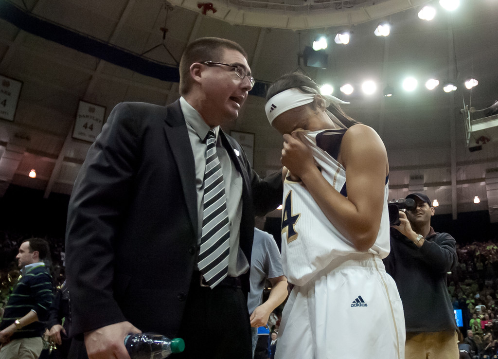 03-04-2013 Notre Dame Women's Basketball vs Connecticut