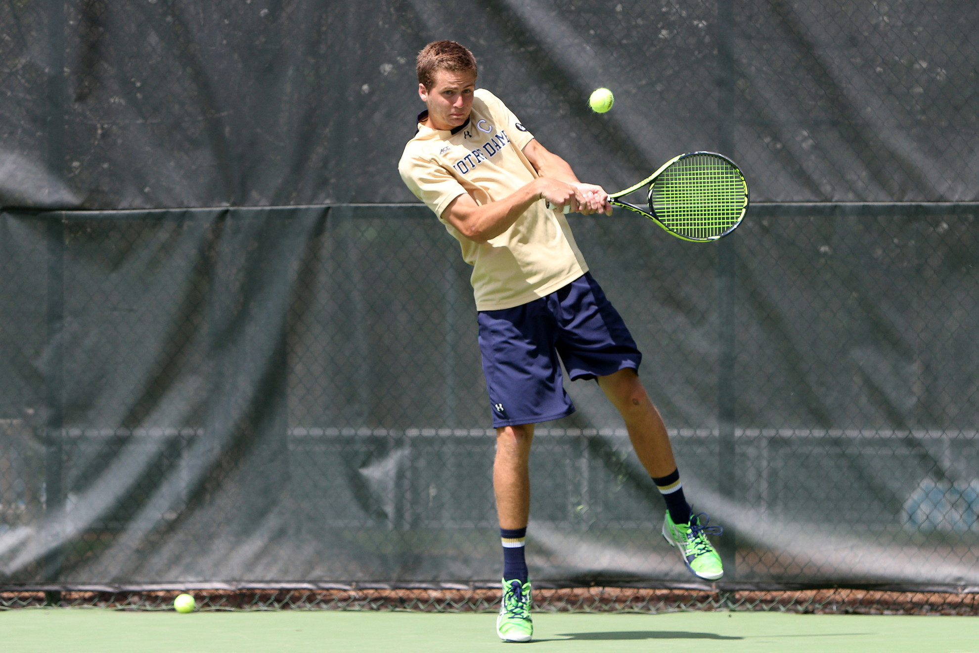 Overcoming Adversity The Focus For Irish Heading Into NCAA Championship Junior Quentin Monaghan turned in another dominating performance on Friday, defeating No. 32 Jakob Sude to advance to the NCAA Singles Championship quarterfinals.