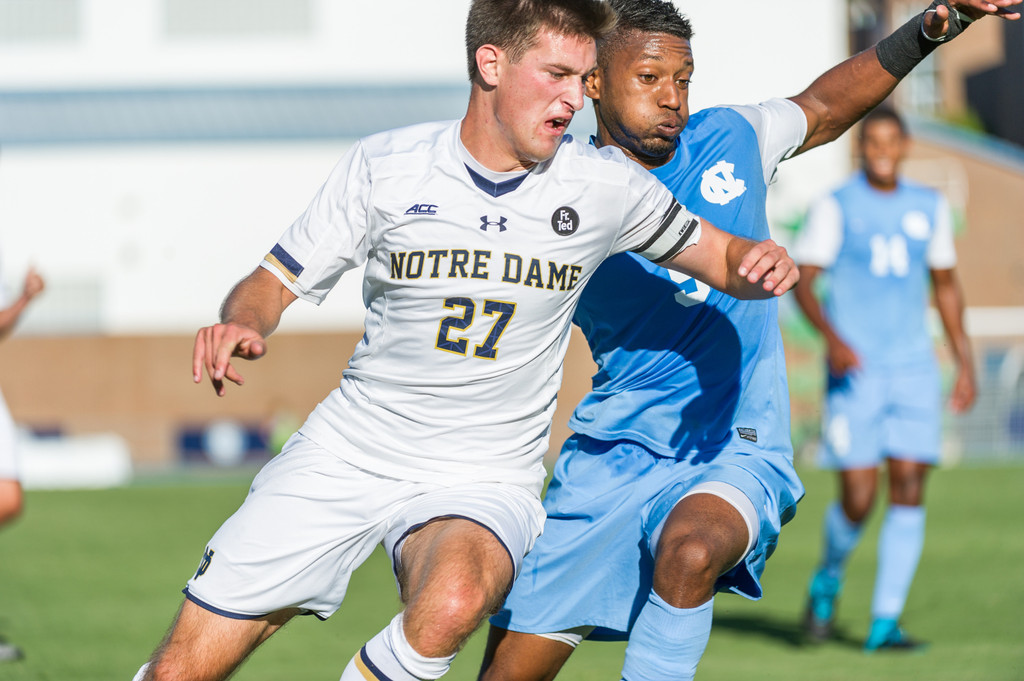 Notre Dame Men's Soccer at UNC (9/18/15)