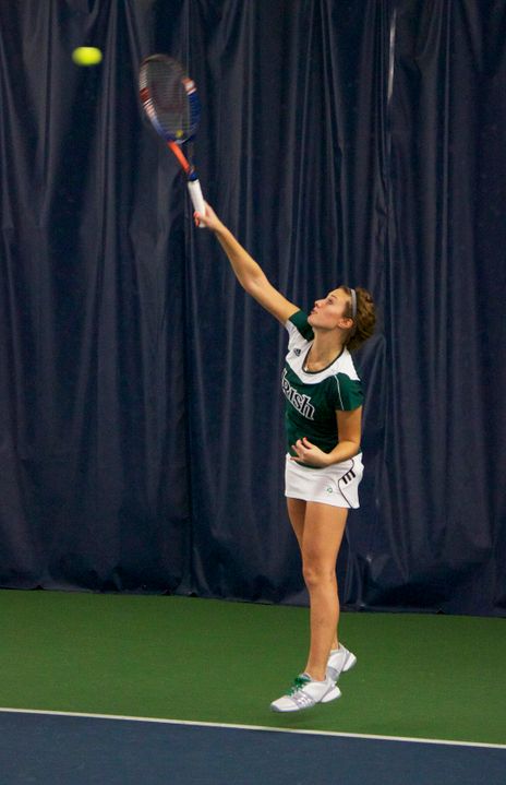 Sophomore JoHanna Manningham ended a perfect weekend winning both a singles and a doubles match on Sunday.