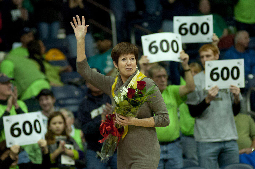 Notre Dame Women's Basketball powers over Purdue on 12-29-12