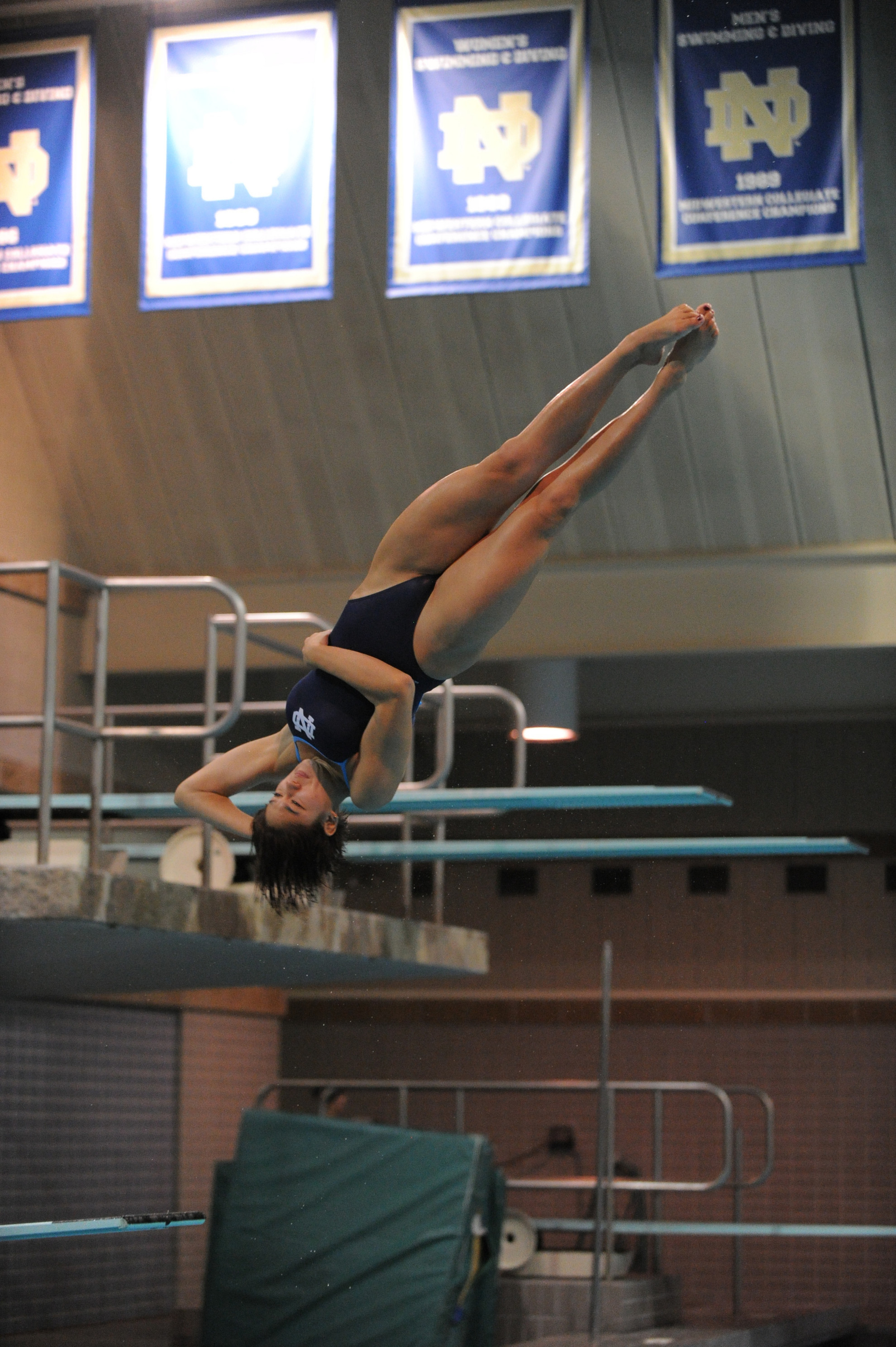 No. 19/24 Purdue Slips Past No. 18/22 Notre Dame, 152-148 Sophomore diver Allison Casareto won the 1-meter and 3-meter dives on Friday night against Purdue.