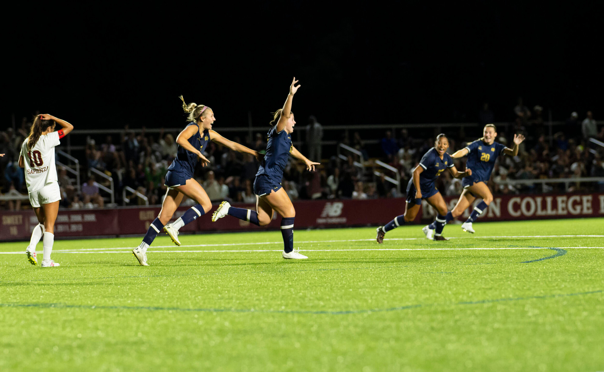 #13 Irish Rally Down Two Goals To Earn 2-2 Tie At Boston College #13 Irish Rally Down Two Goals To Earn 2-2 Tie At Boston College