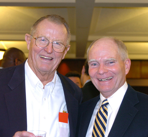 Notre Dame Athletics Mourning The Loss Of Beloved Benefactor Frank Eck Frank Eck donated more than $35 million to his alma mater Notre Dame, with his primary gifts including the underwriting of the varsity tennis and baseball facilities.