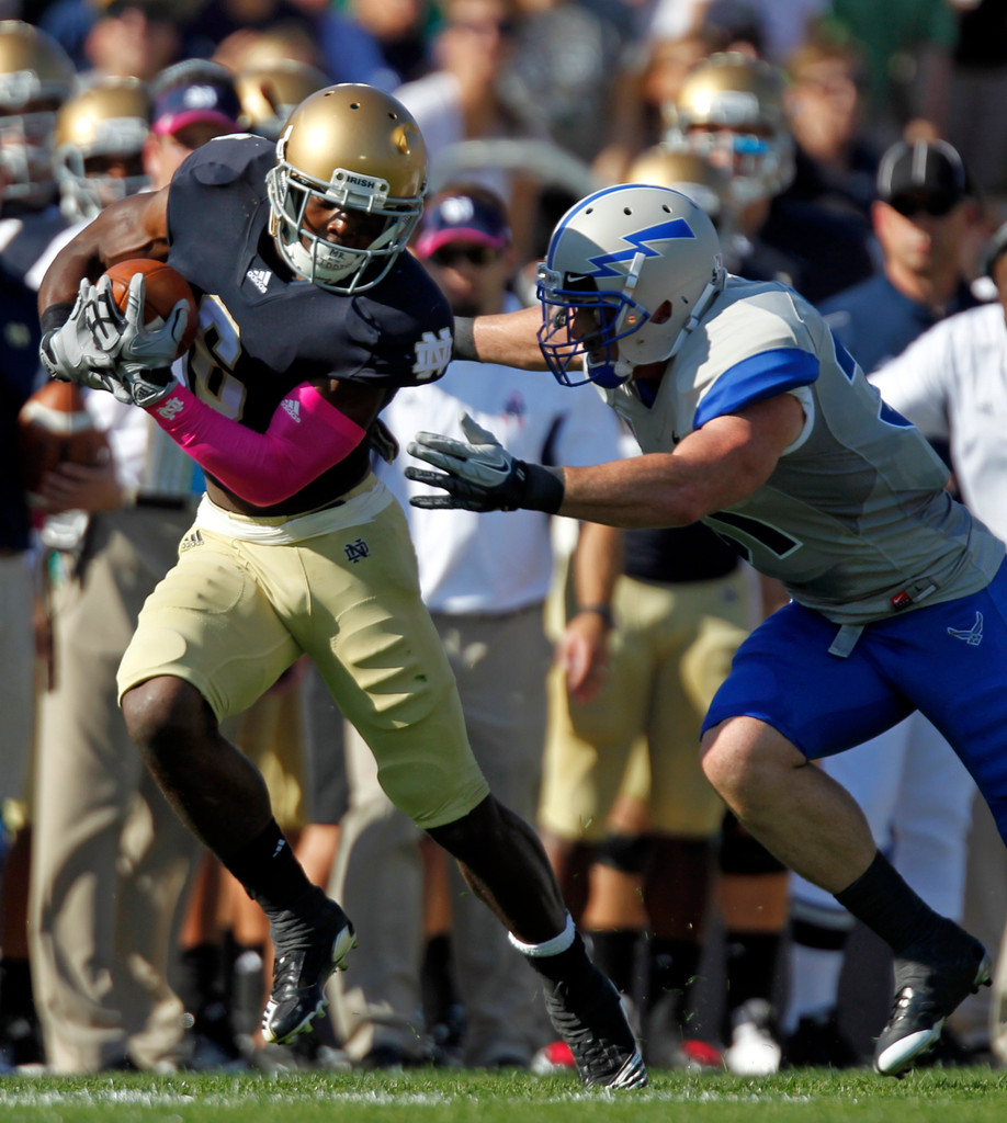 Irish Offense Erupts in Record-Setting 59-33 Triumph Over Air Force (AP)
