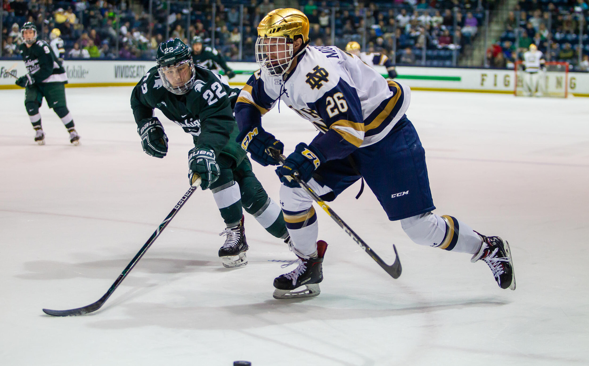 #3 Irish Continue Road Stretch at Michigan State #3 Irish Continue Road Stretch at Michigan State