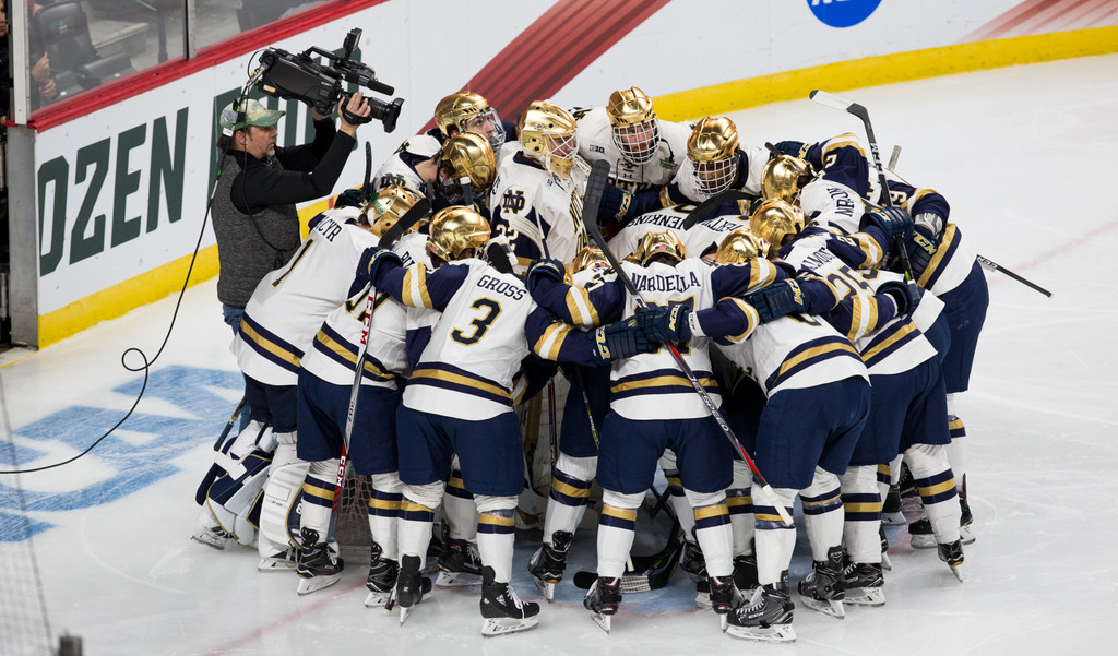 No. 1 Notre Dame Hockey vs. Michigan, National Semifinal