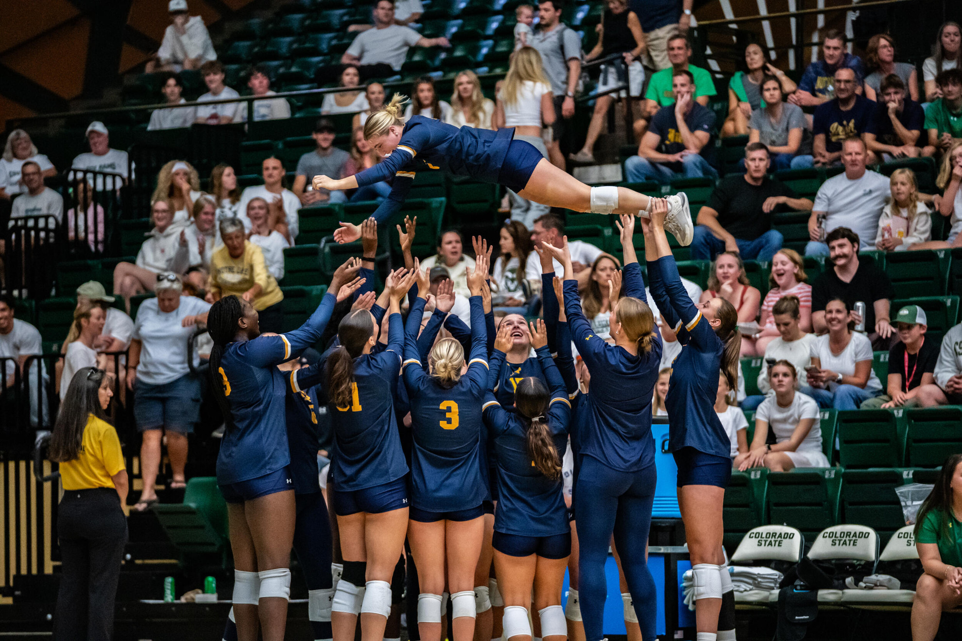 Notre Dame Sweeps Colorado State on the Road Notre Dame Sweeps Colorado State on the Road