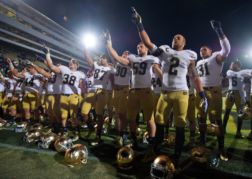Notre Dame at Purdue (USATSI)