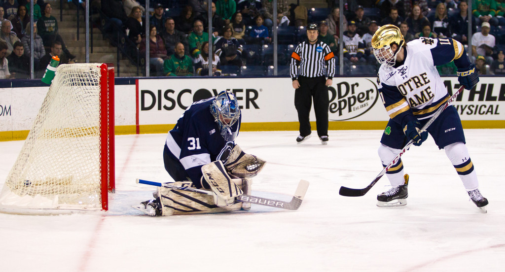 No. 1 Notre Dame Hockey vs. Penn State, Big Ten Tournament Semifinal