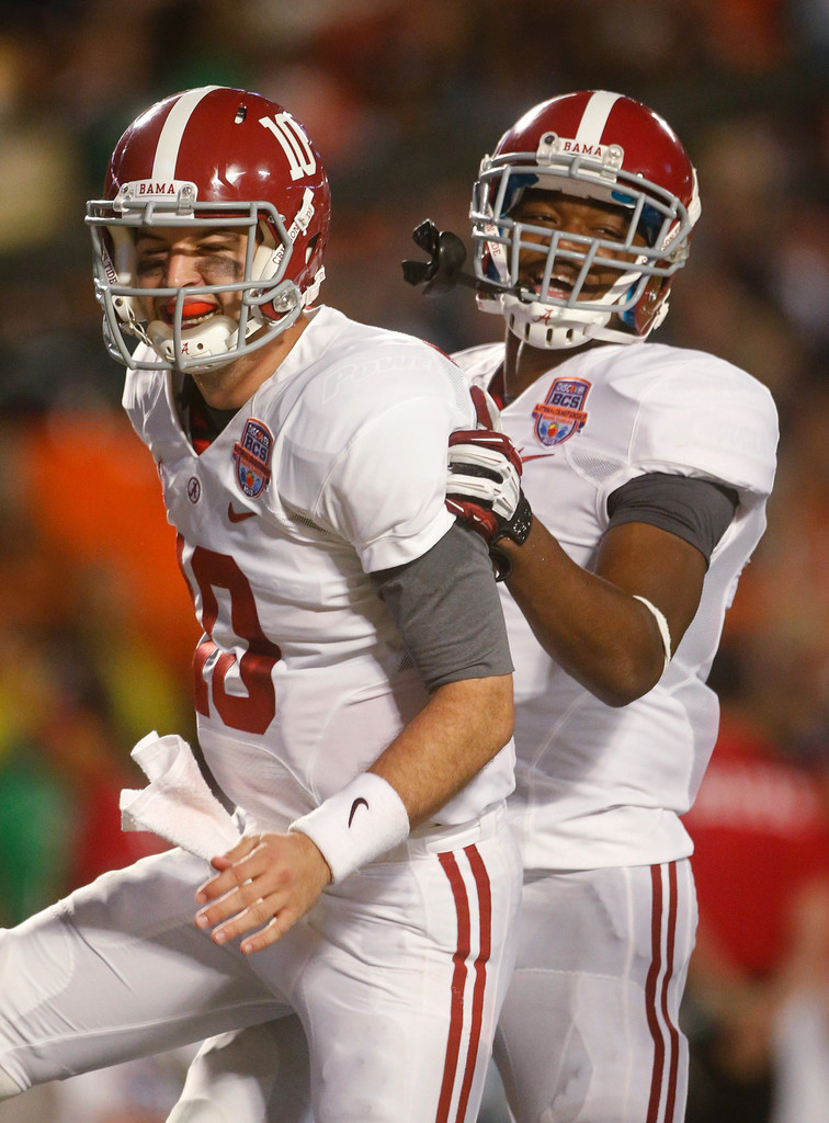 Irish Title Hopes Halted By Crimson Tide, 42-14 (AP)