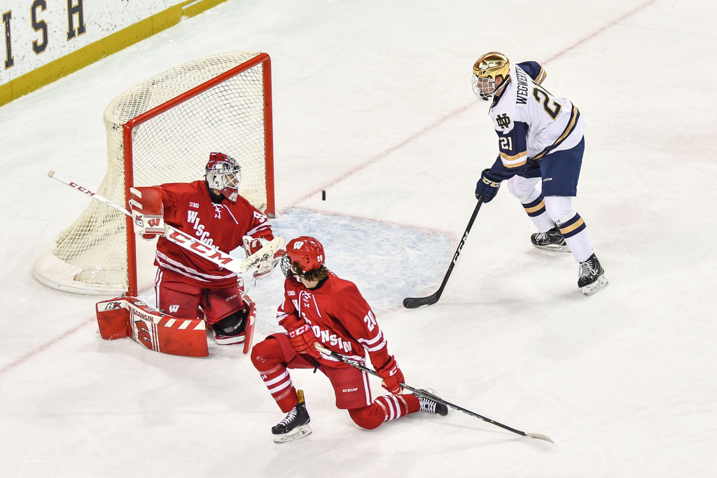 No. 1 Notre Dame Hockey vs. Wisconsin, Game 1