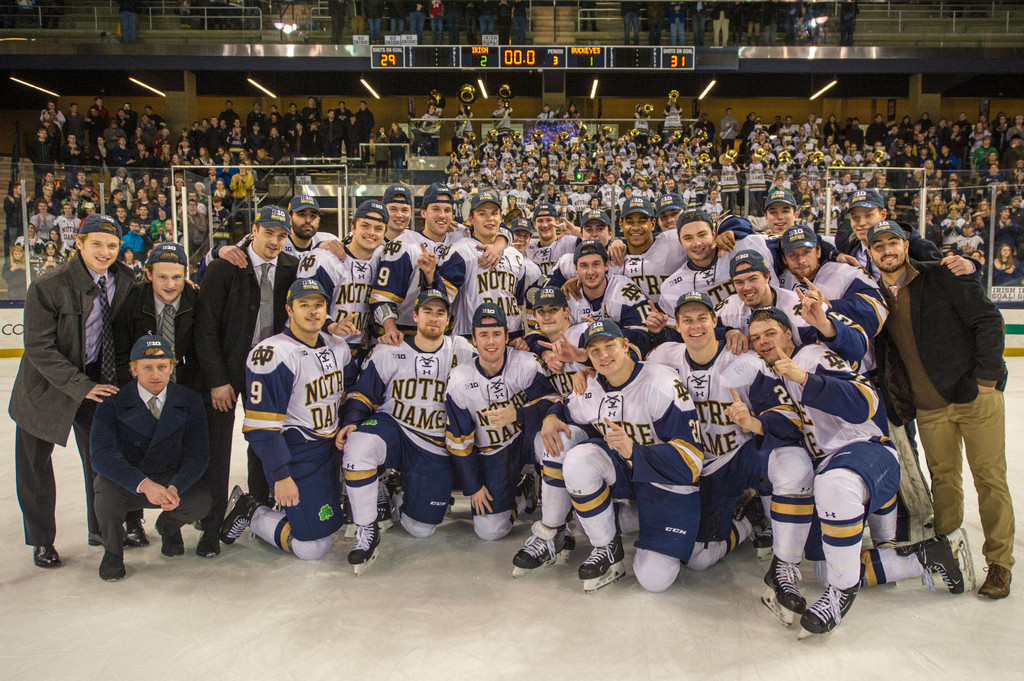 No. 1 Notre Dame Hockey vs. No. 6 Ohio State (Feb. 9, 2018)