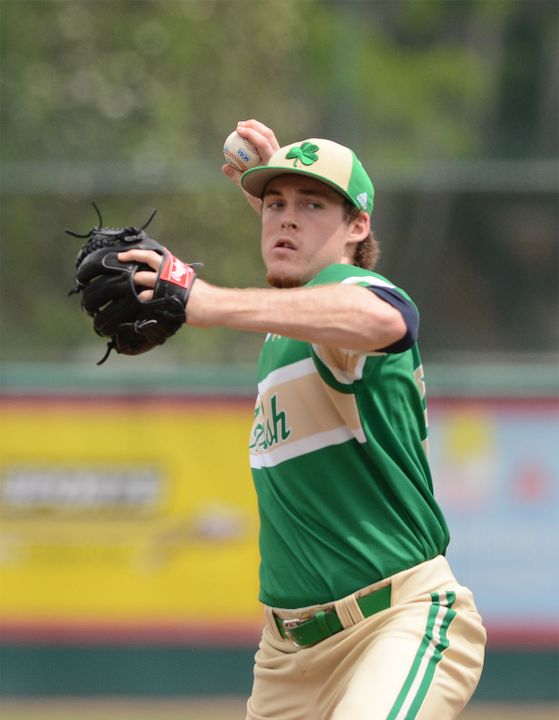 Junior Pat Connaughton hurled seven shutout innings to lead Notre Dame to a 3-0 victory over Pitt Thursday night.