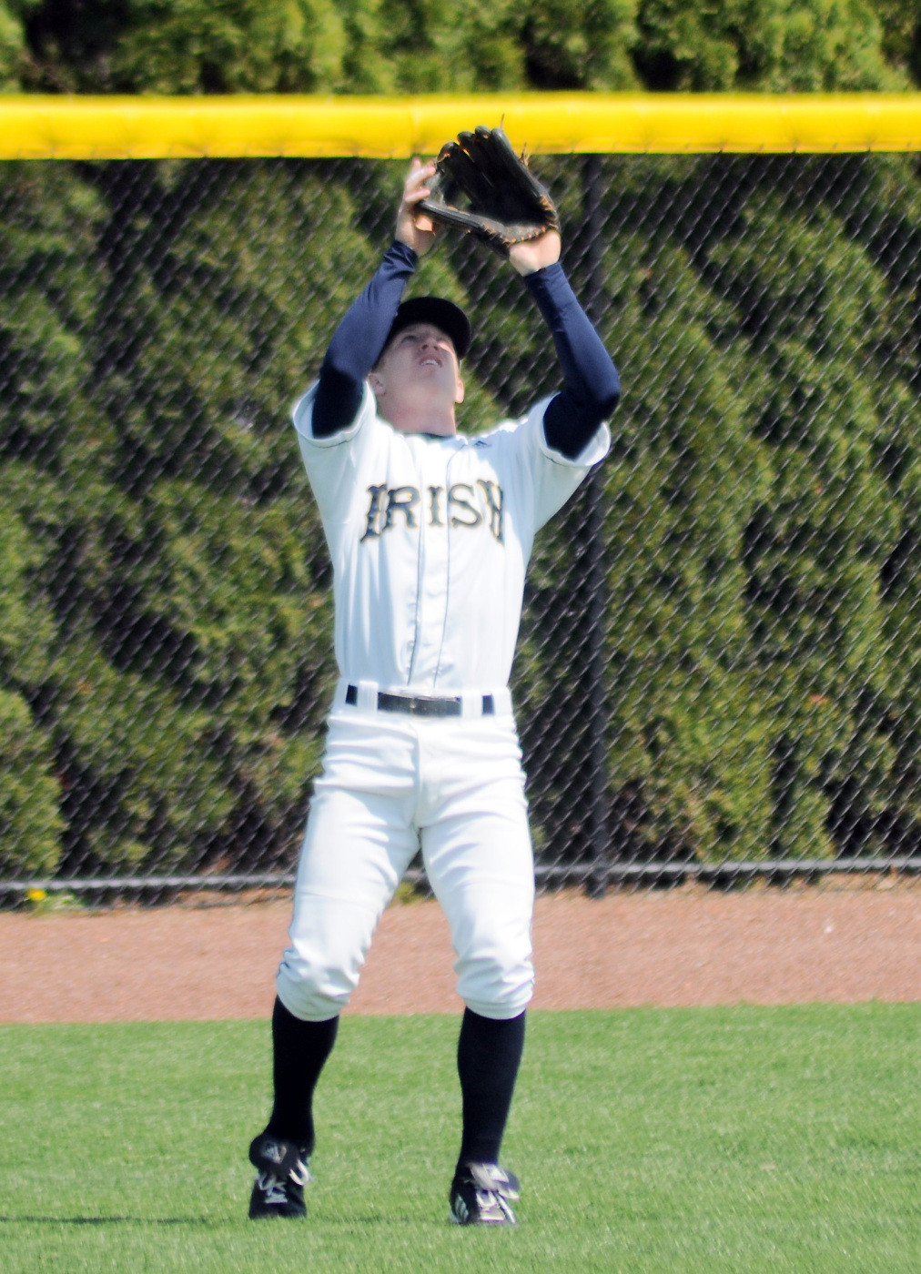 Irish Down Chicago State, 6-4 Senior Ryan Connolly.