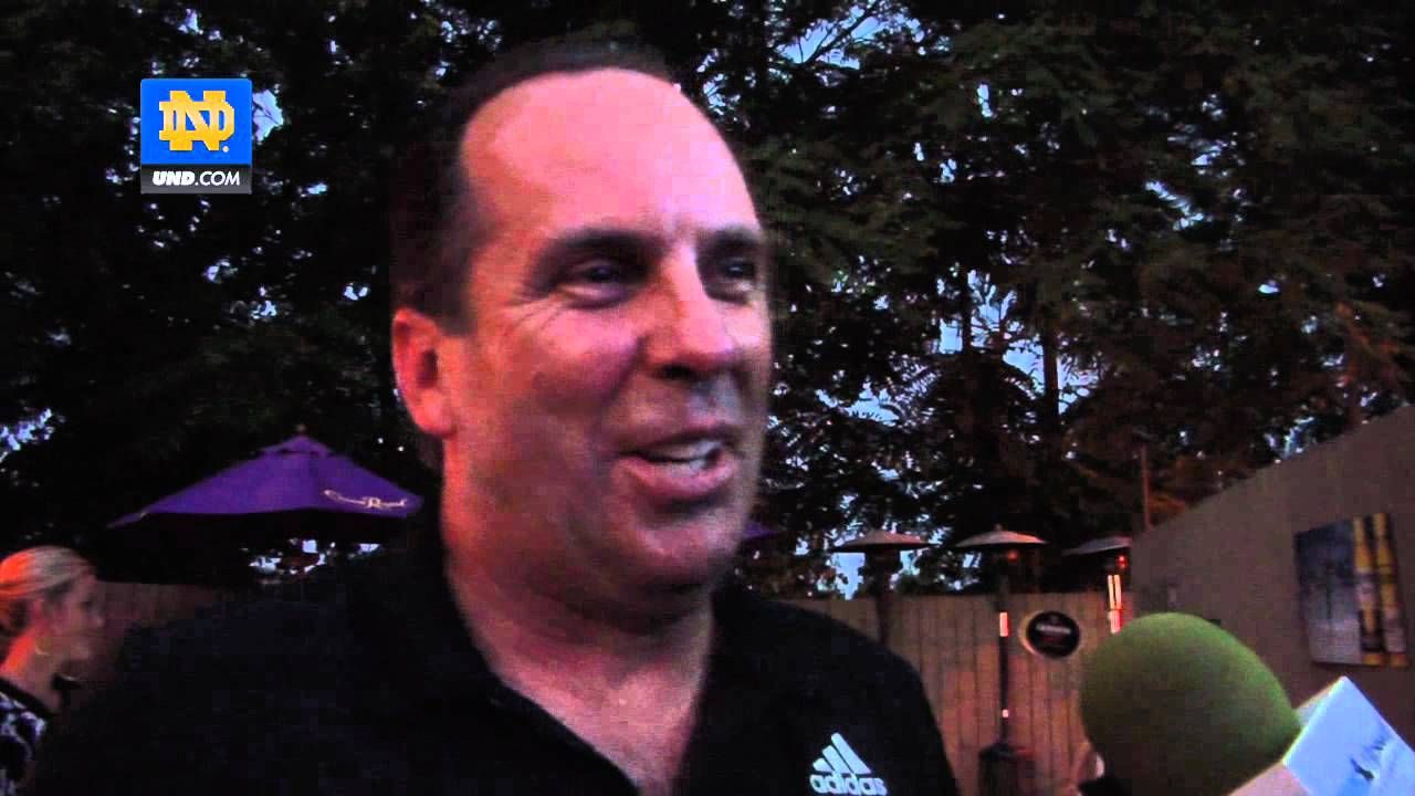 Coach Brey Plays The Drums For Charity