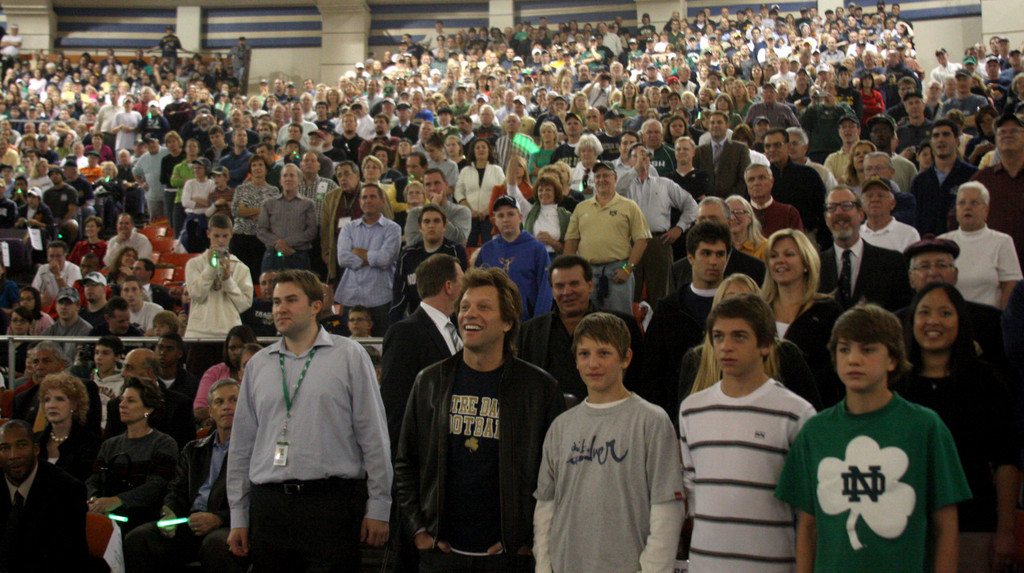 Pep Rally for Pitt game, Halloween 2008