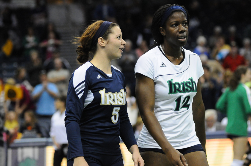 Notre Dame Women's Volleyball vs Syacuse 09-30-2012 Win (3-0)
