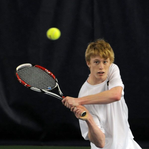 Against USF, Casey Watt came up with his 17th singles win of the season.