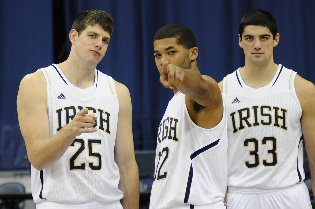 Notre Dame Media Day 10-11-2012 Men's Basketball