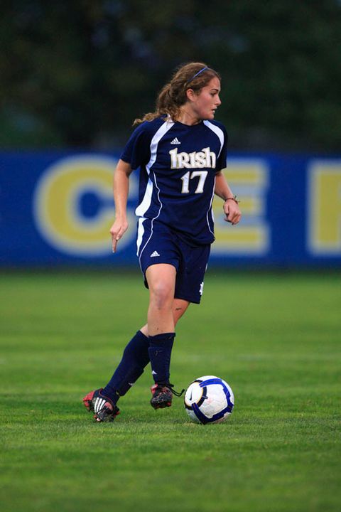 Junior defender Courtney Barg leads Notre Dame's defensive corps into the NCAA Tournament.